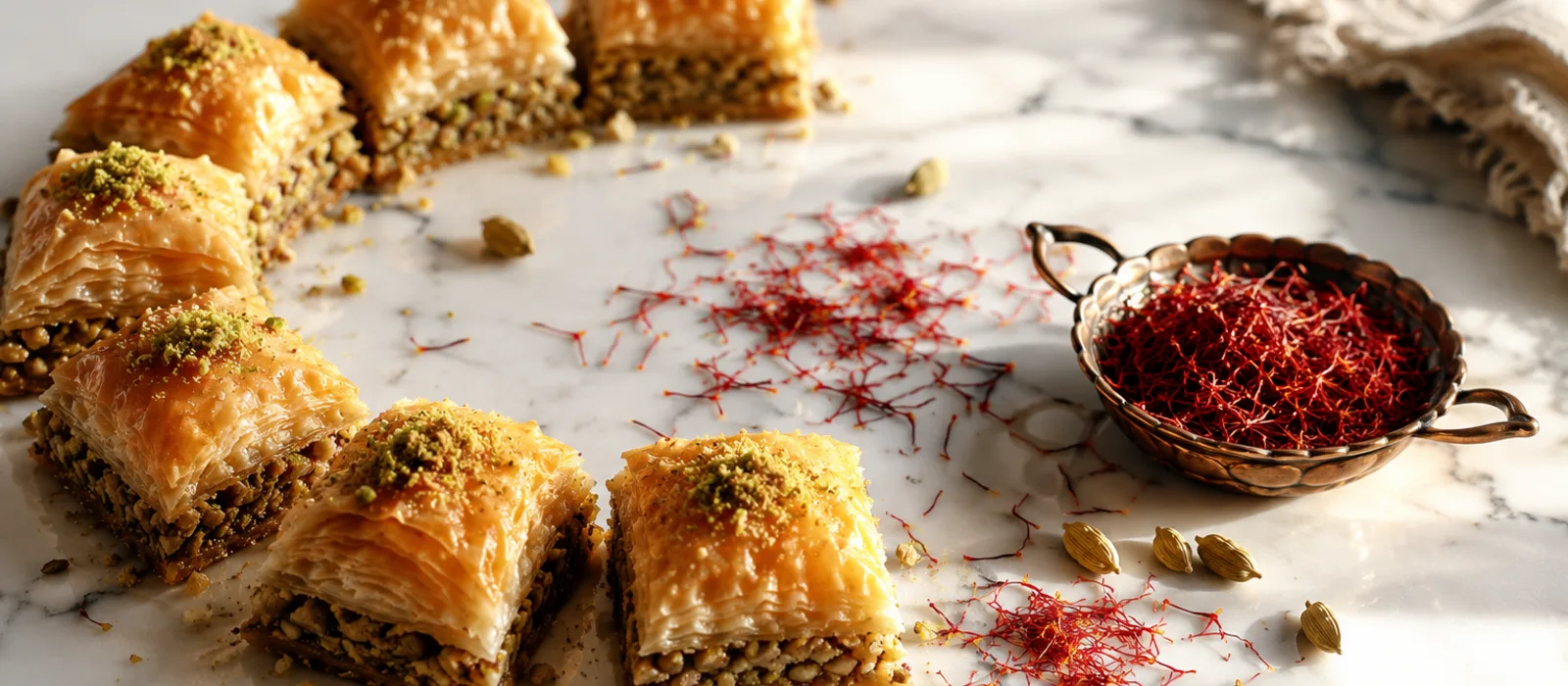 باقلوا و زعفران هوشیا